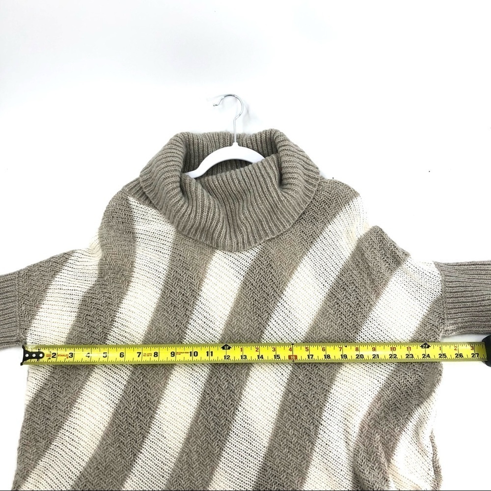 Wool Blend Cowl Neck Sweater Top Poncho Tunic Slouchy Sz Medium Large Old Navy - Picture 6 of 8